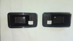 78-82 Corvette C3 Interior Door Handle Bezel Dark Blue